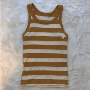 american eagle striped tank top